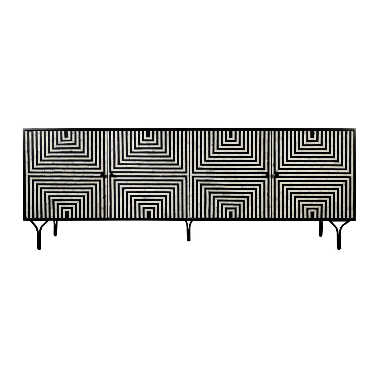 Crestview Collection Atlas Four - Door Sideboard - Image 2