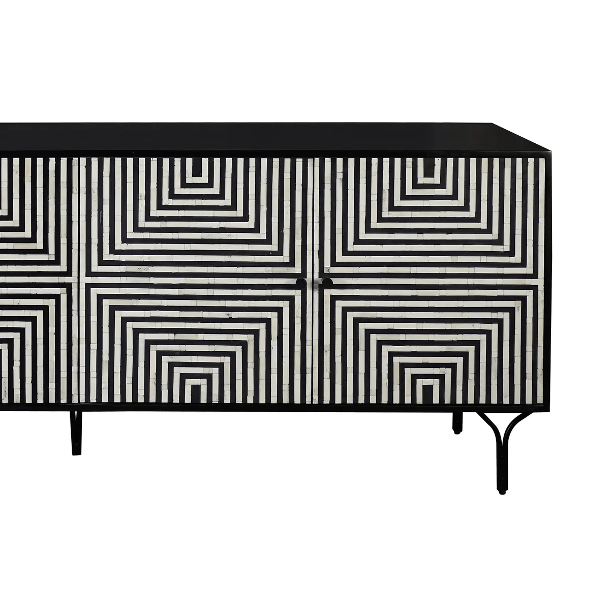 Crestview Collection Atlas Four - Door Sideboard - Image 4