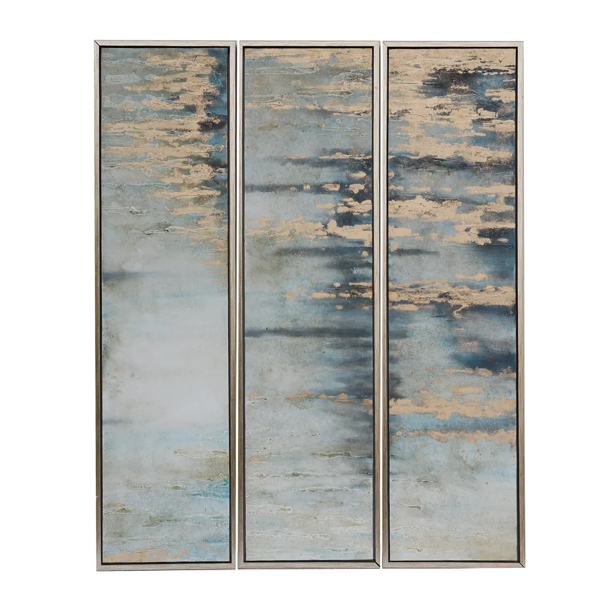 Crestview Collection Azure Skies Wall Art ~ Set Of 3