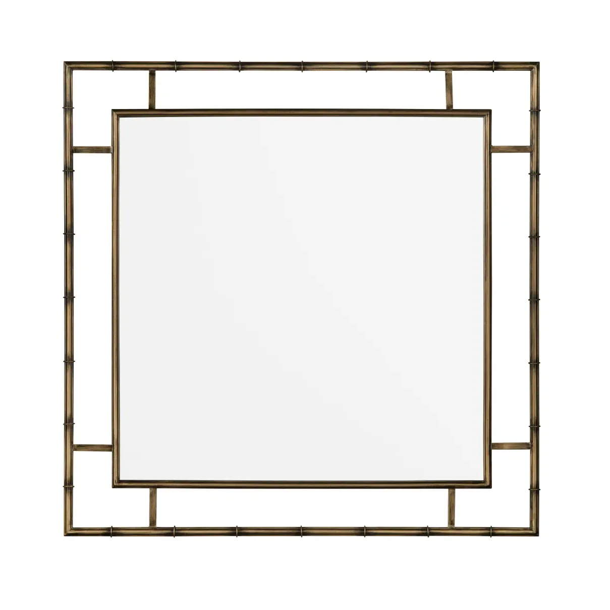 Crestview Collection Bamboo Reflection Timeless Mirror