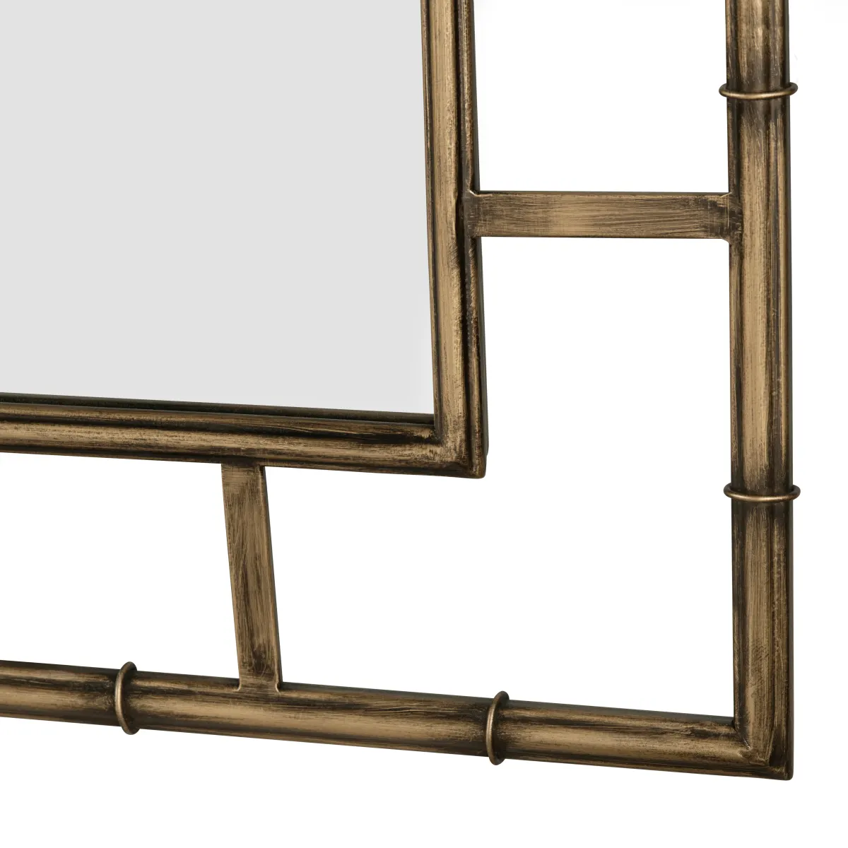 Crestview Collection Bamboo Reflection Timeless Mirror - Image 2