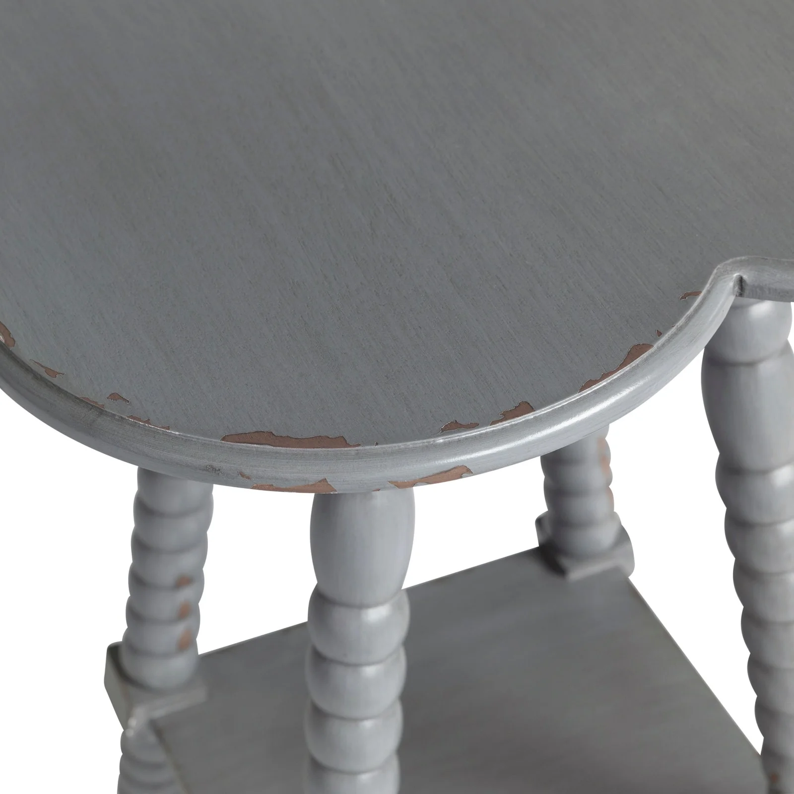 Crestview Collection Bar Harbor Dark Gray Accent Table - Image 2