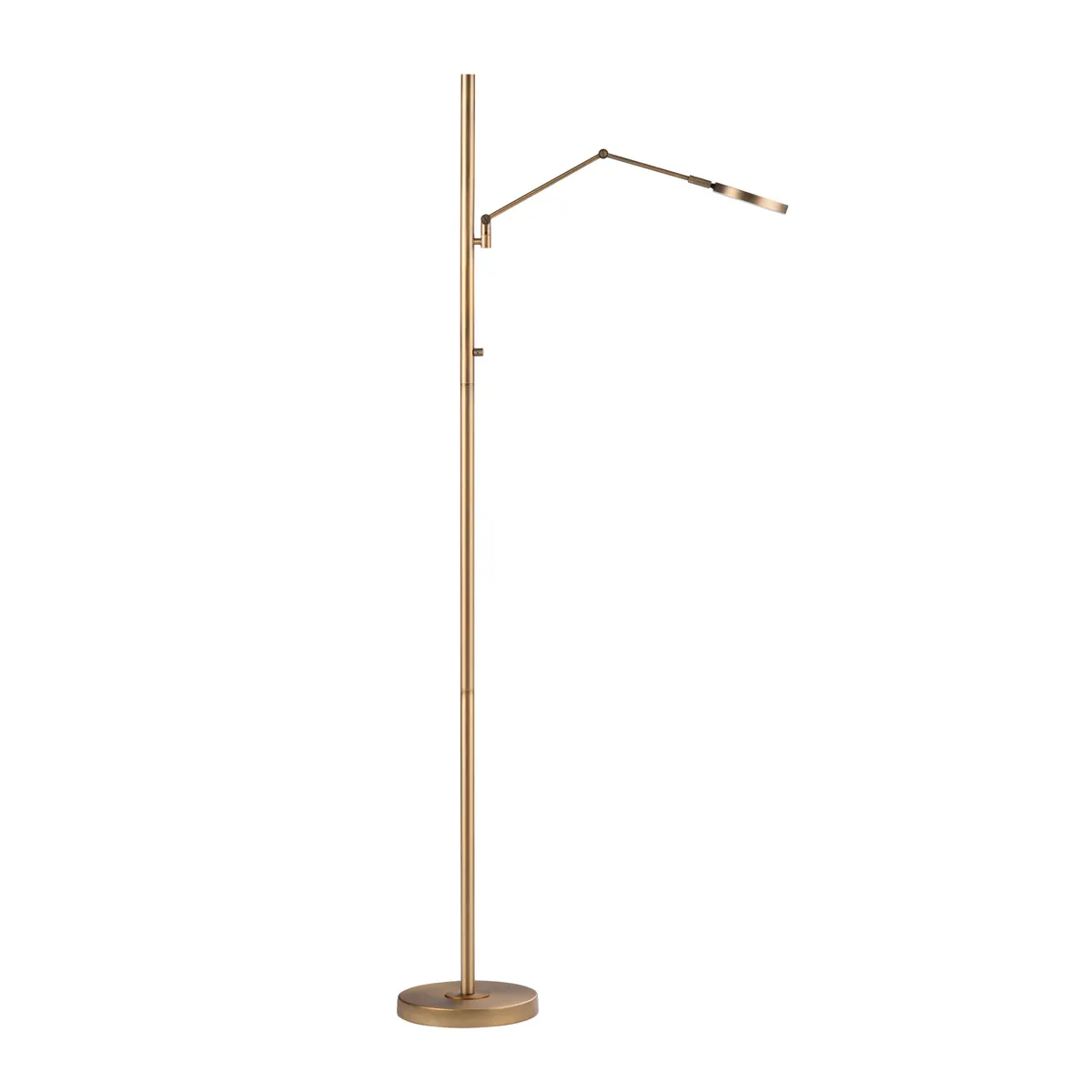 Crestview Collection Barlow Gold Floor Lamp - Image 3