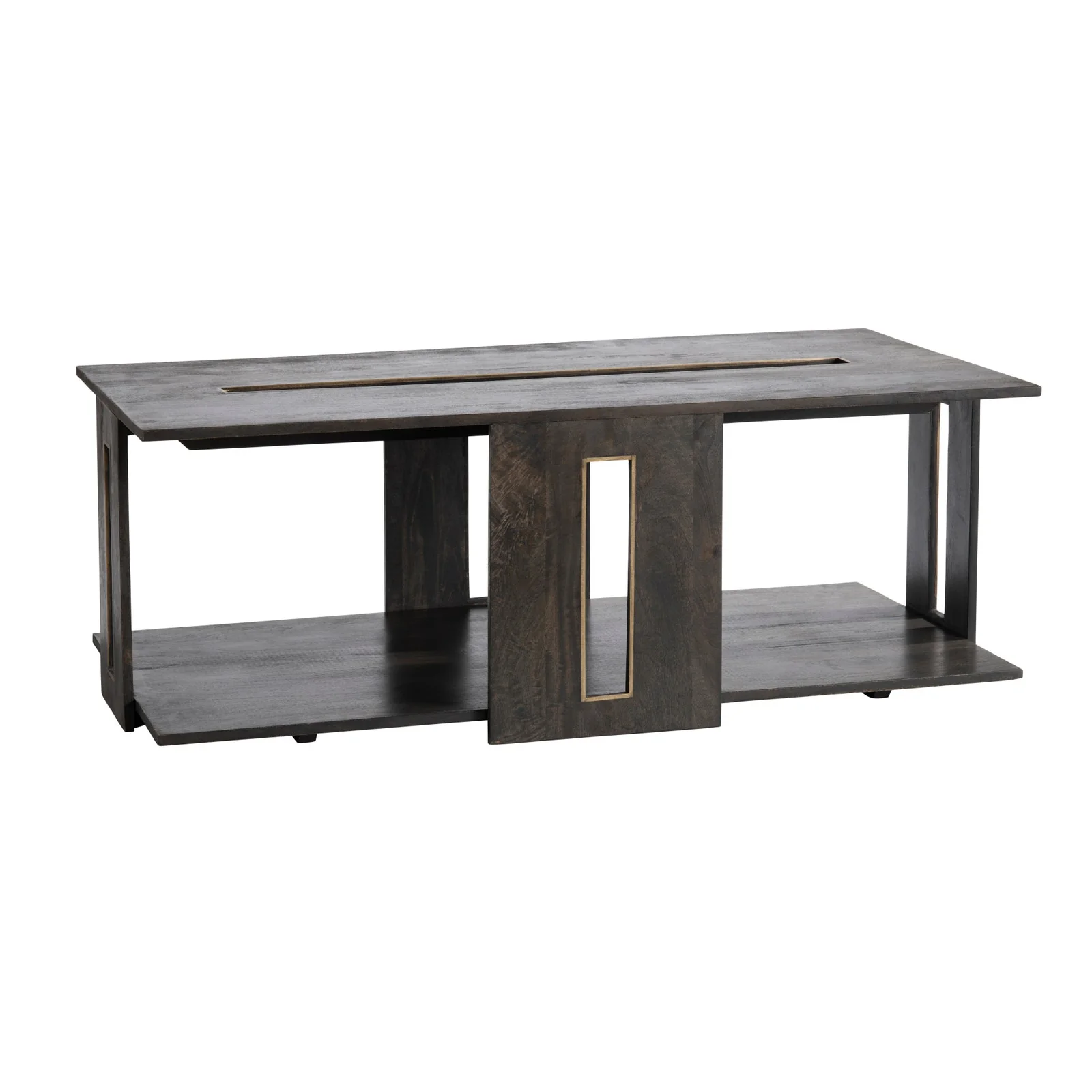 Crestview Collection Belle Meade Rectangle Coffee Table