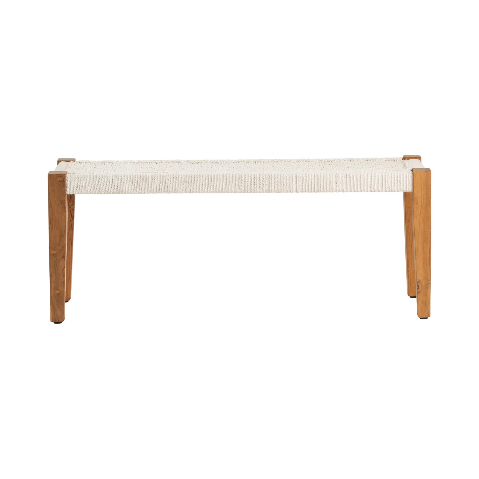 Crestview Collection Bengal Manor Woven Jute Bench - Image 2