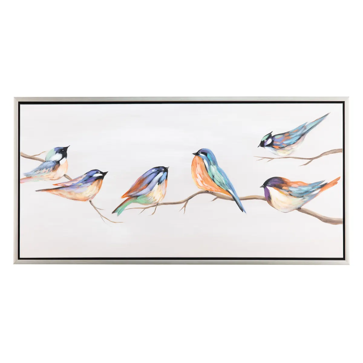 Crestview Collection Birdie Birds Canvas Wall Art