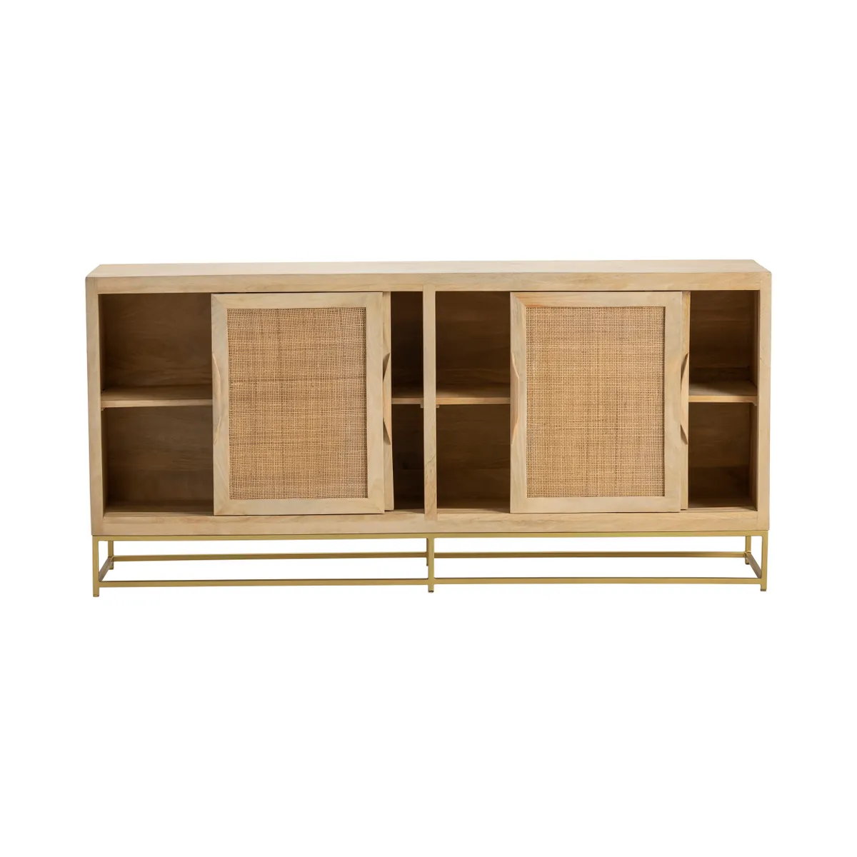 Crestview Collection Biscayne Woven Cane Sideboard