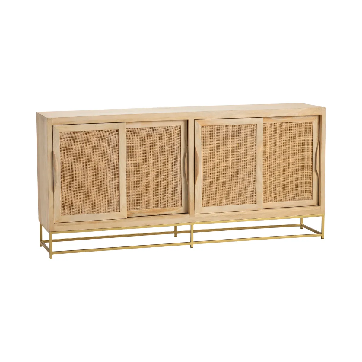 Crestview Collection Biscayne Woven Cane Sideboard - Image 3