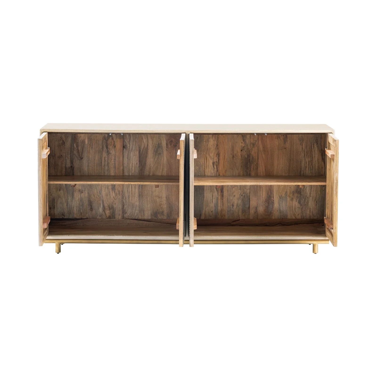 Crestview Collection Brighton Bleached Wood Sideboard - Image 3