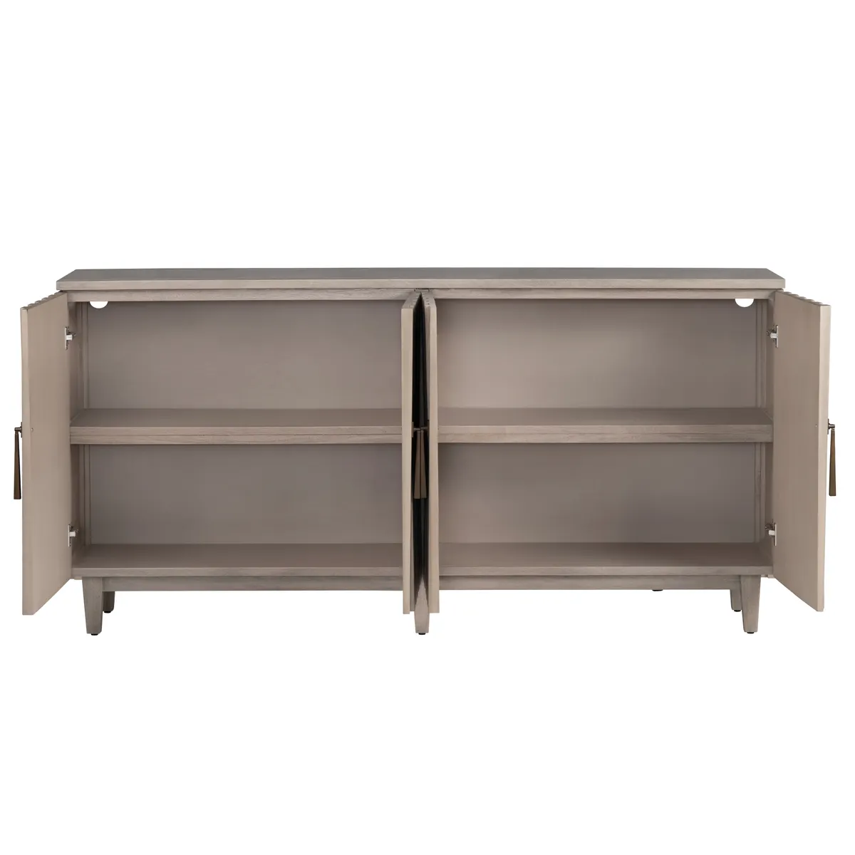 Crestview Collection Butler 4- Door Sideboard - Image 4