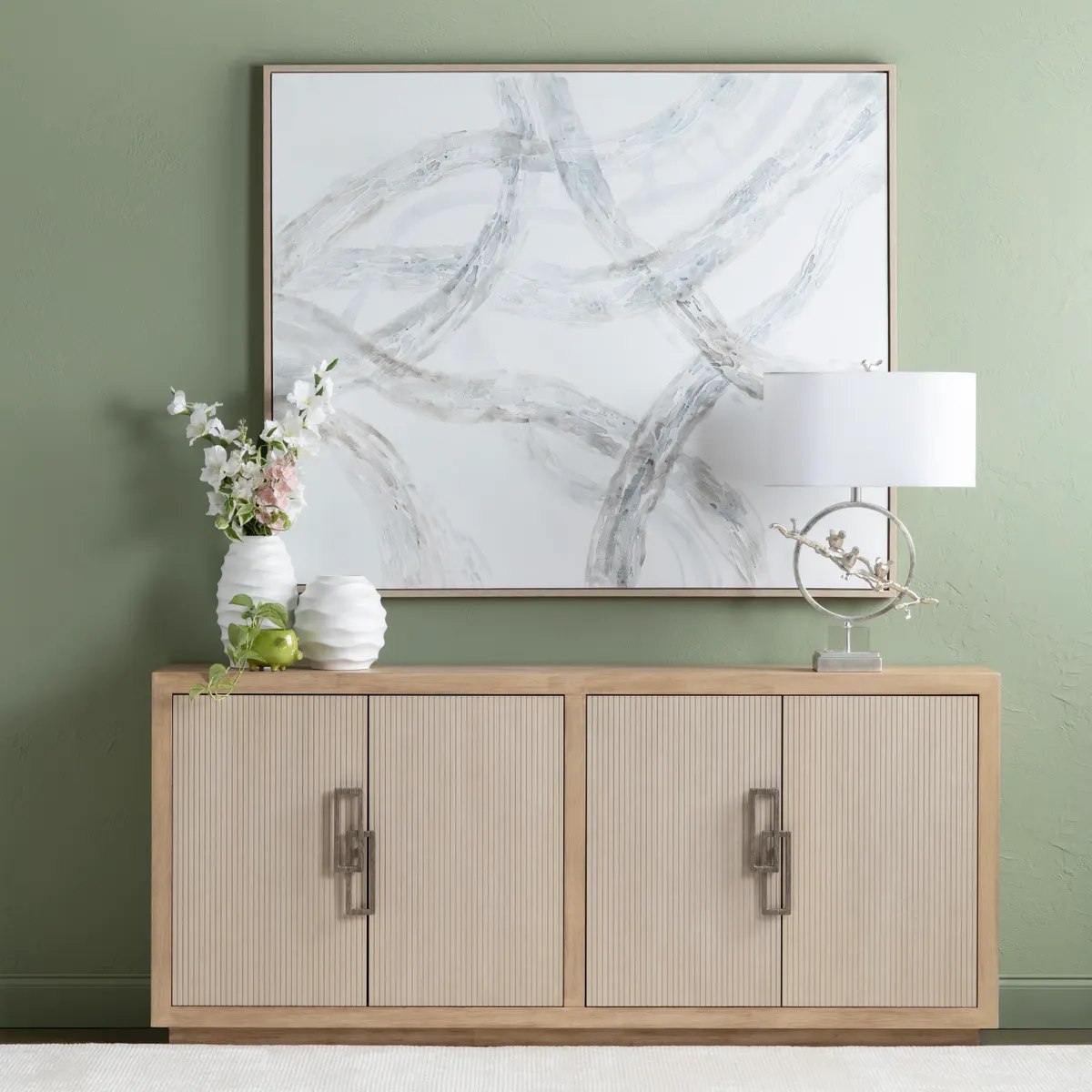 Crestview Collection Caldwell Abstract Masterpiece Wall Art