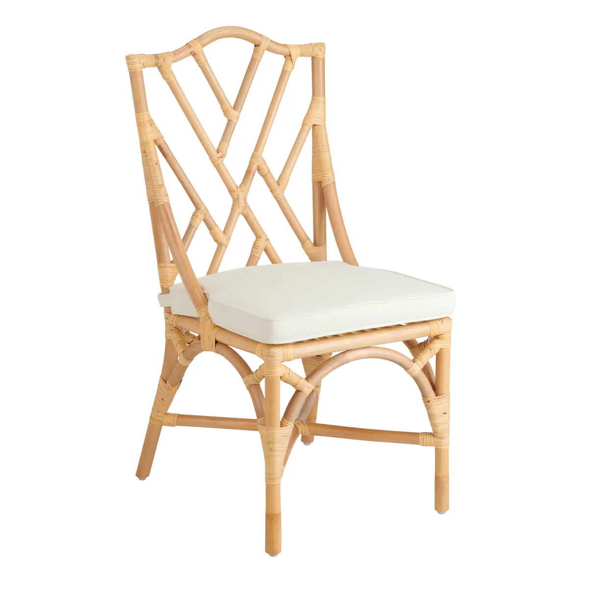 Crestview Collection Capri Natural Cane Dining Chair
