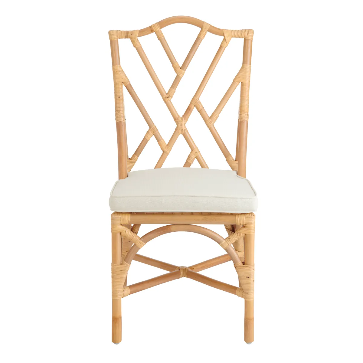 Crestview Collection Capri Natural Cane Dining Chair - Image 2