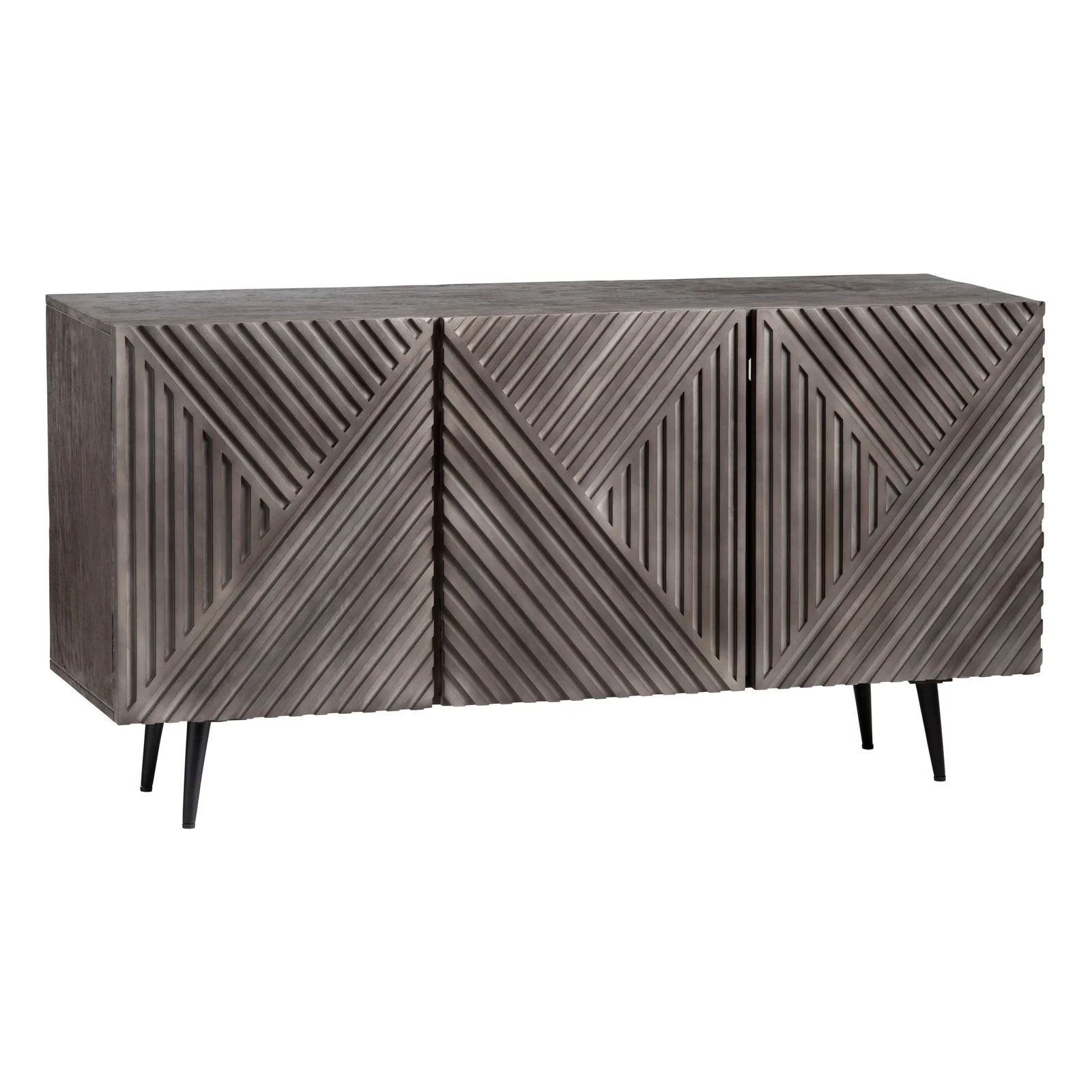 Crestview Collection Catalina Three- Door Sideboard - Image 3
