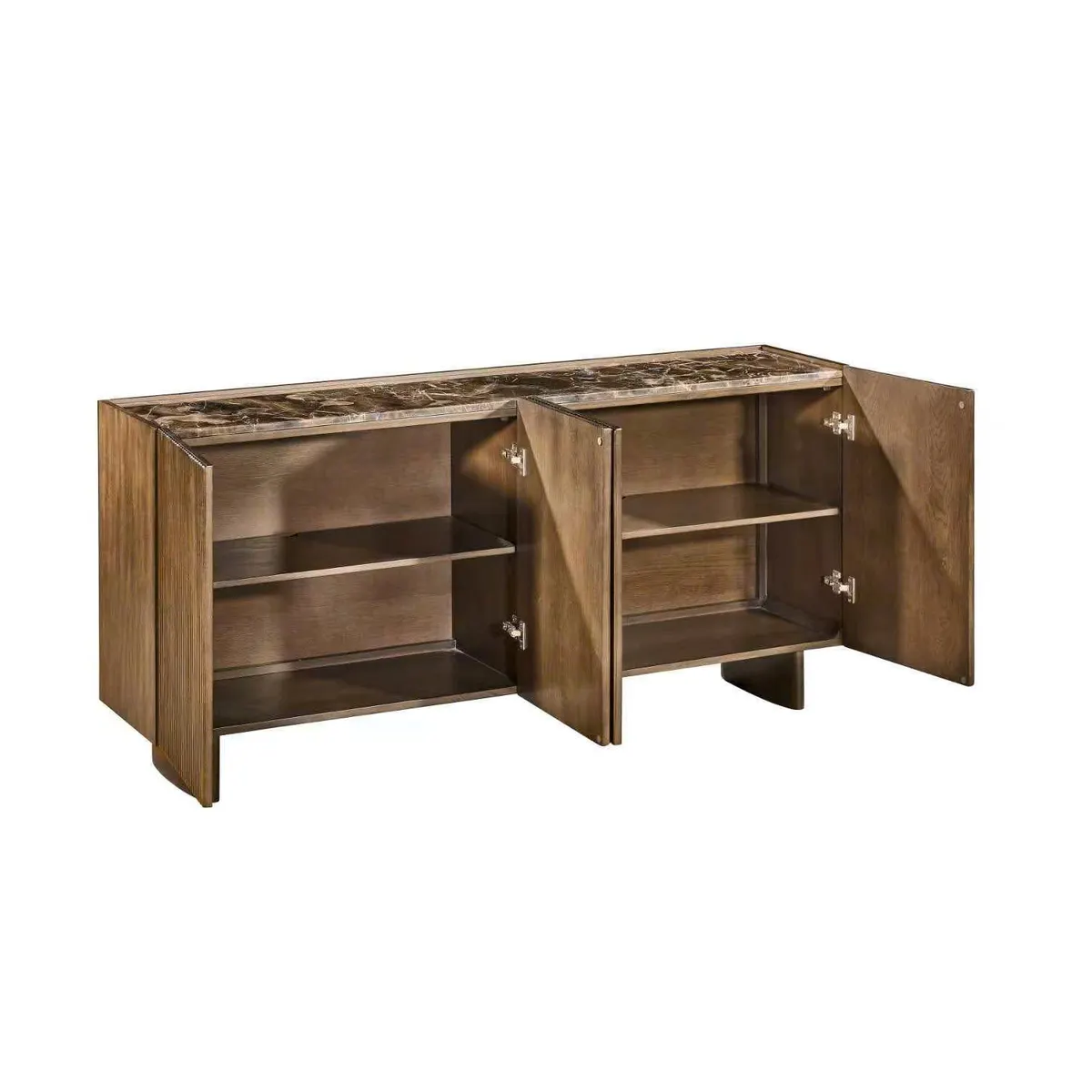 Crestview Collection Chandler Four- Door Sideboard - Image 3