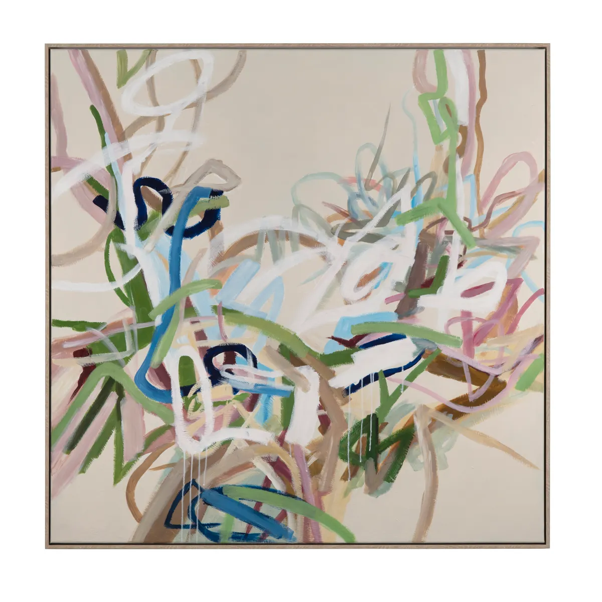 Crestview Collection Chaotic Harmony High Modern Wall Art - Image 2