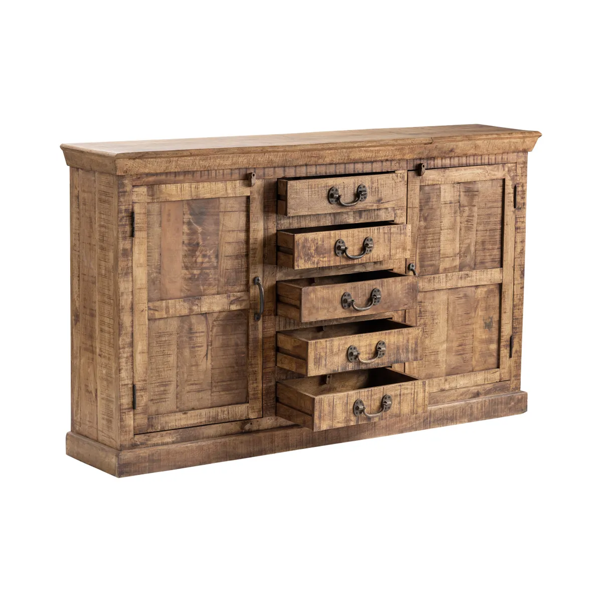 Crestview Collection Chapman Mango Wood Sideboard - Image 4