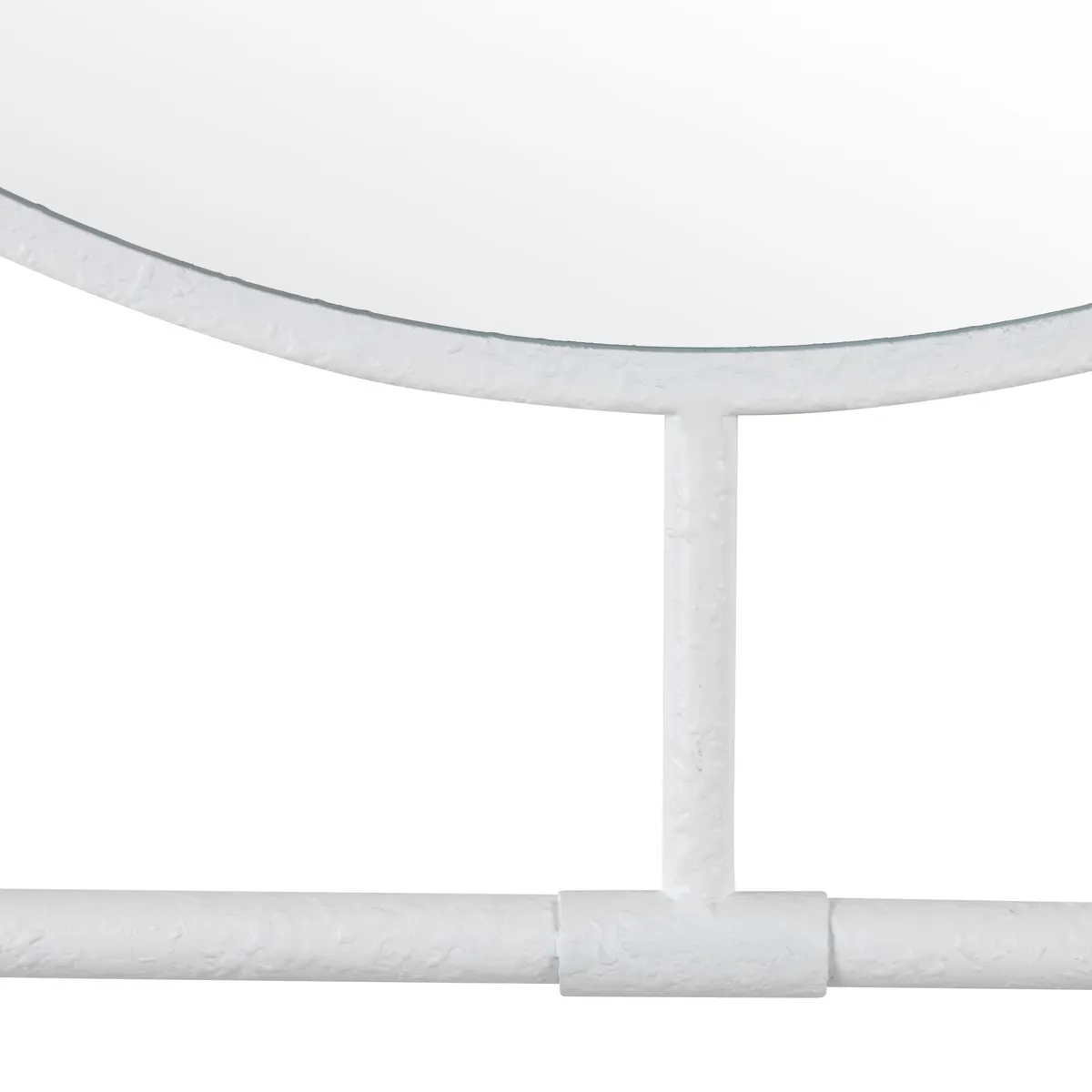 Crestview Collection Clark 2 White Finished Mirror - Image 2