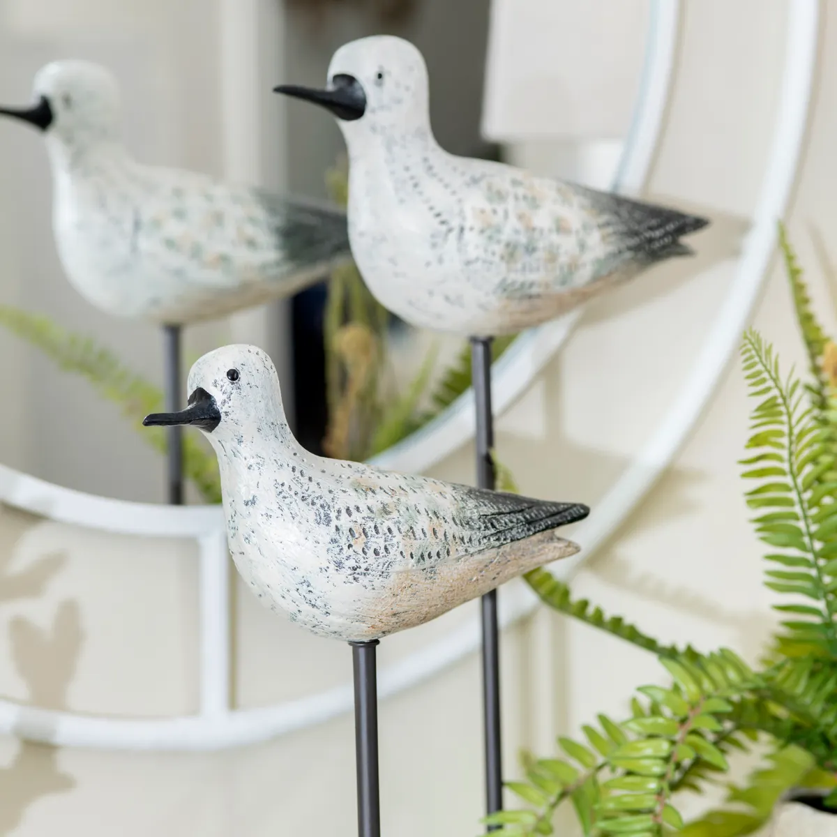 Crestview Collection Coastal Bird Statues ~ Set Of 2 - Image 5