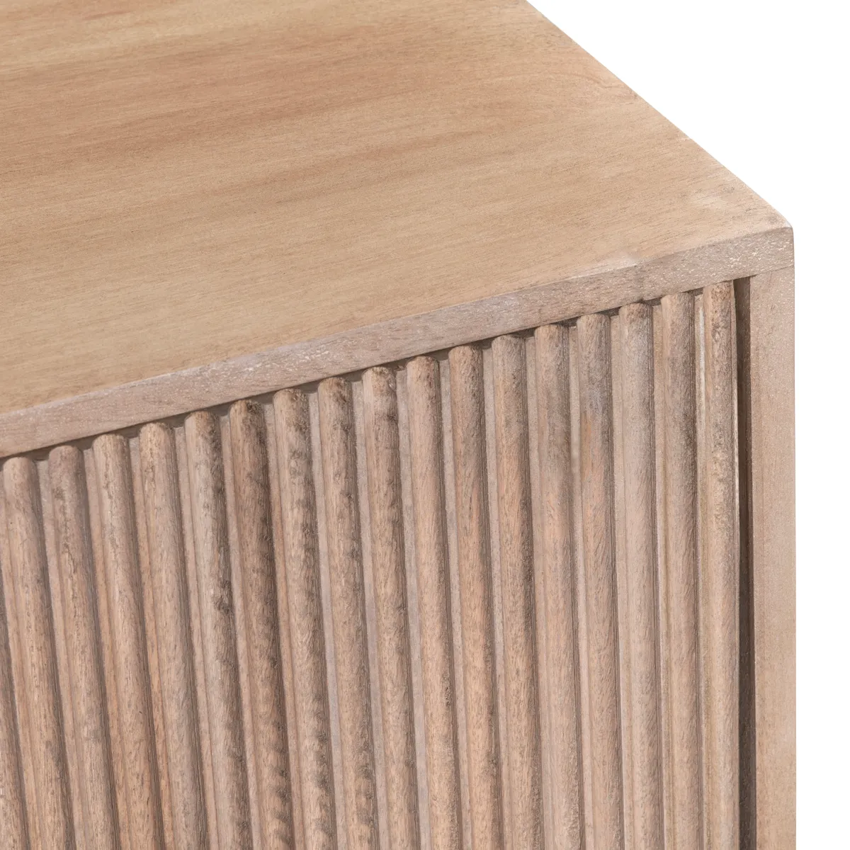 Crestview Collection Cordell Wood Four- Door Sideboard - Image 4