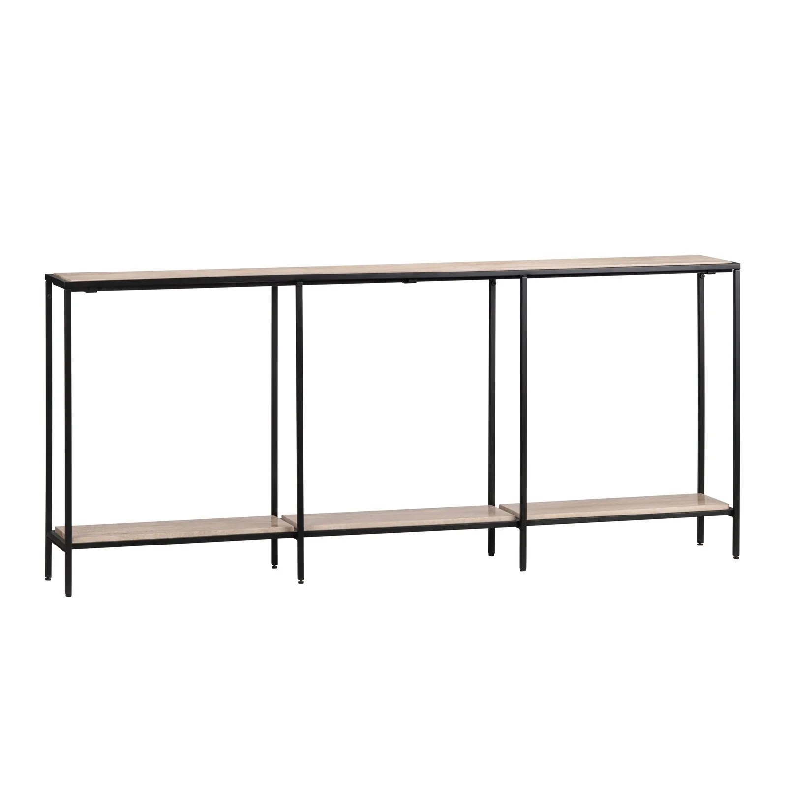 Crestview Collection Crosby Travertine Console Table - Image 2