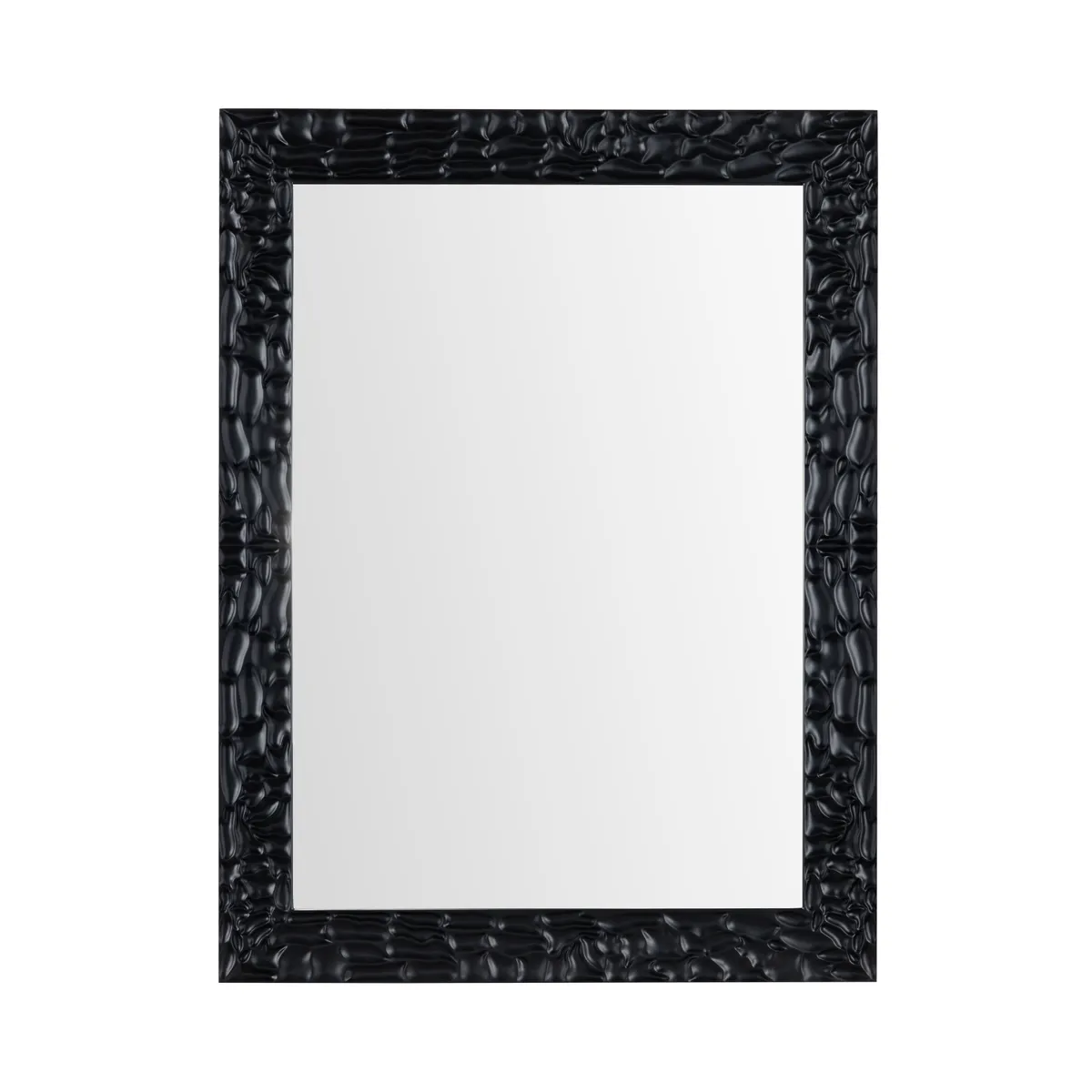 Crestview Collection Dalton 1 Black Framed Mirror - Image 4