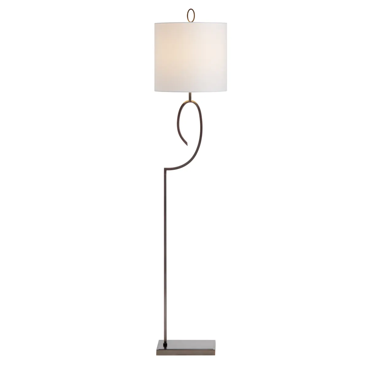 Crestview Collection Dash Champagne Bronze Finish Floor Lamp - Image 3