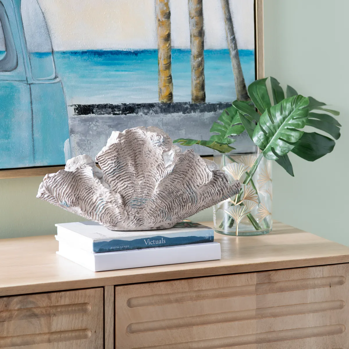 Crestview Collection Deacon Coral Sculpture