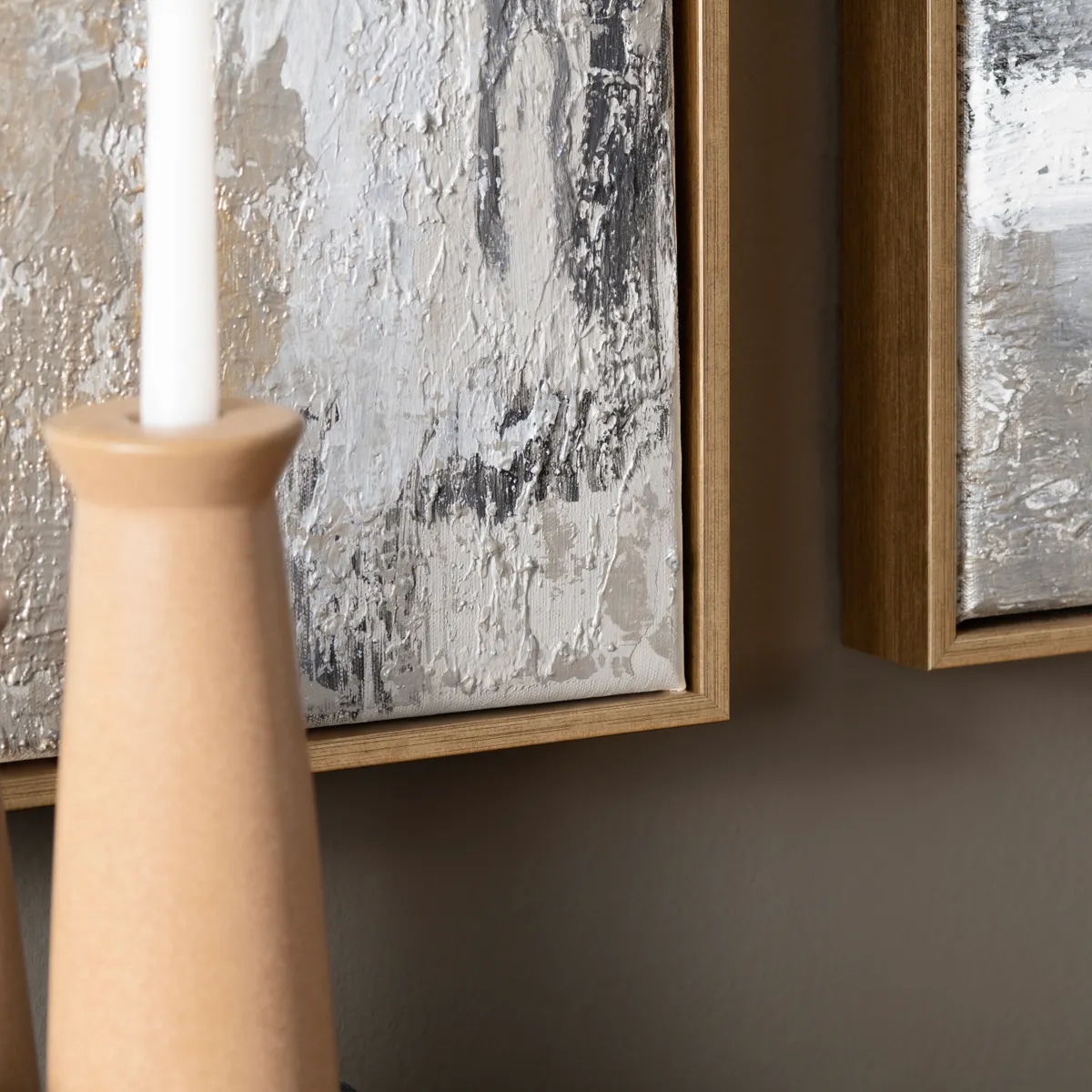 Crestview Collection Dilon Hand Painted Wall Art ~ Set Of 4 - Image 2