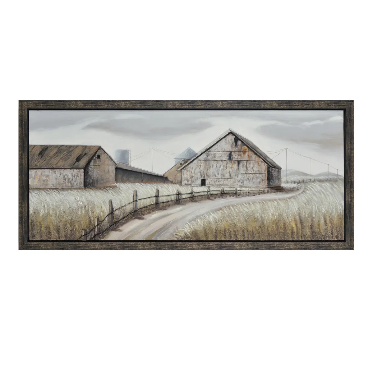 Crestview Collection Dusty Road Canvas Wall Art