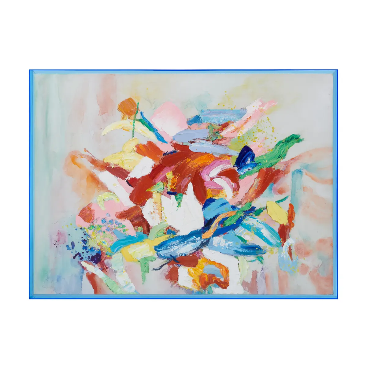 Crestview Collection Effervescent 3 Hand Painted Canvas Wall Art