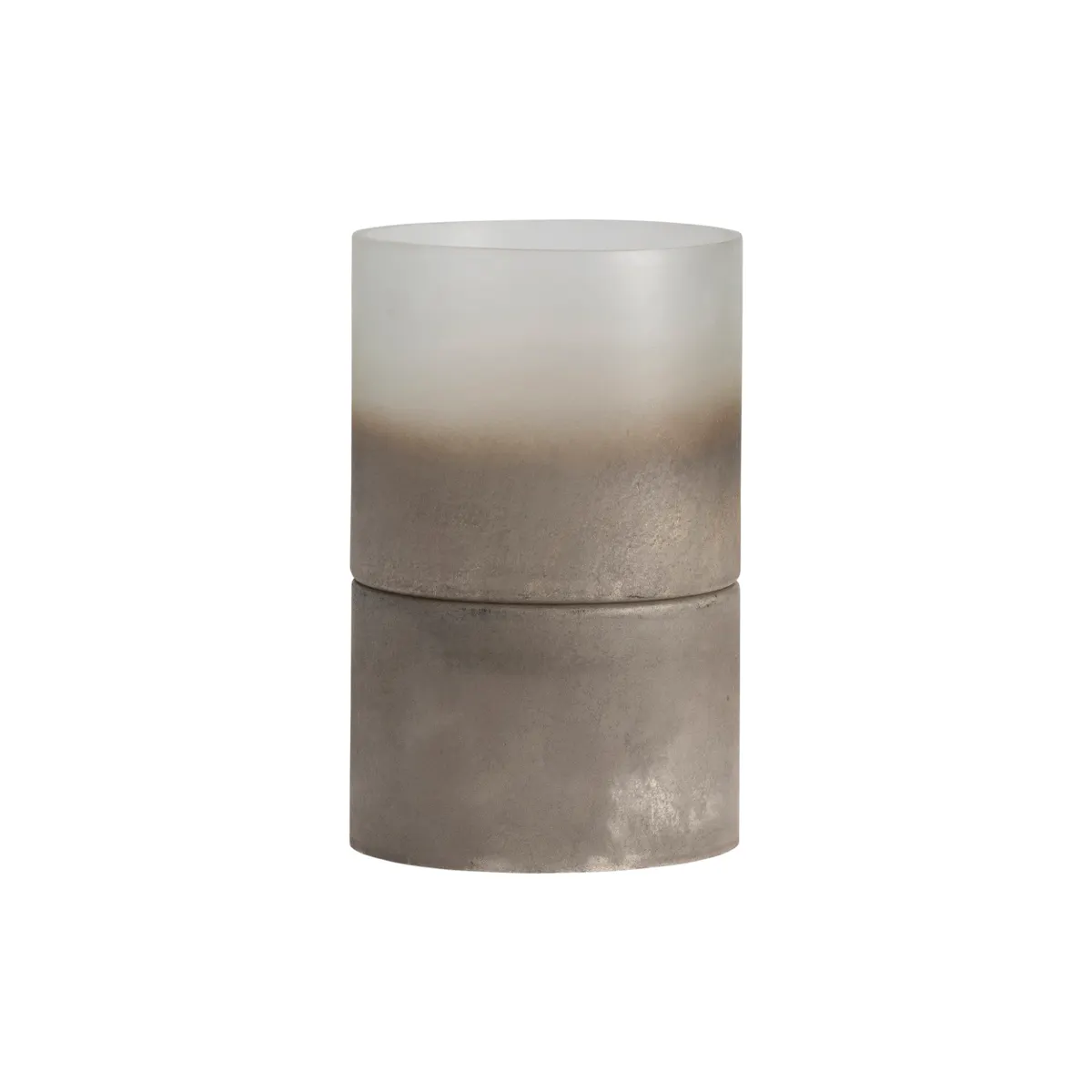Crestview Collection Ellery Medium Metallic Smoke Hurricane Globes - Image 4
