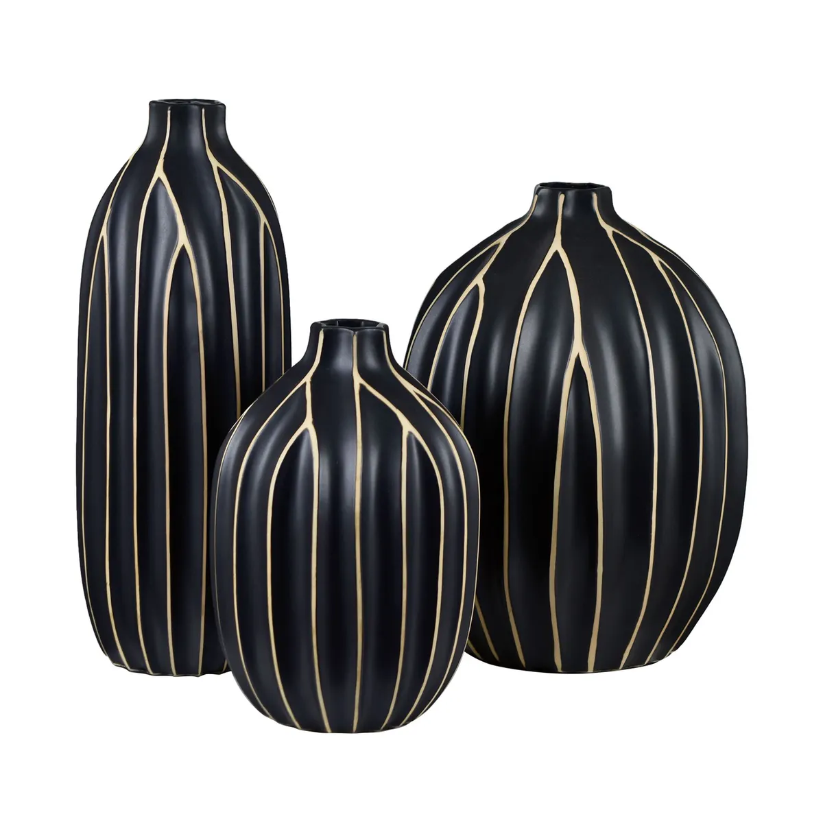Crestview Collection Evans Vases ~ Set Of 3 - Image 2