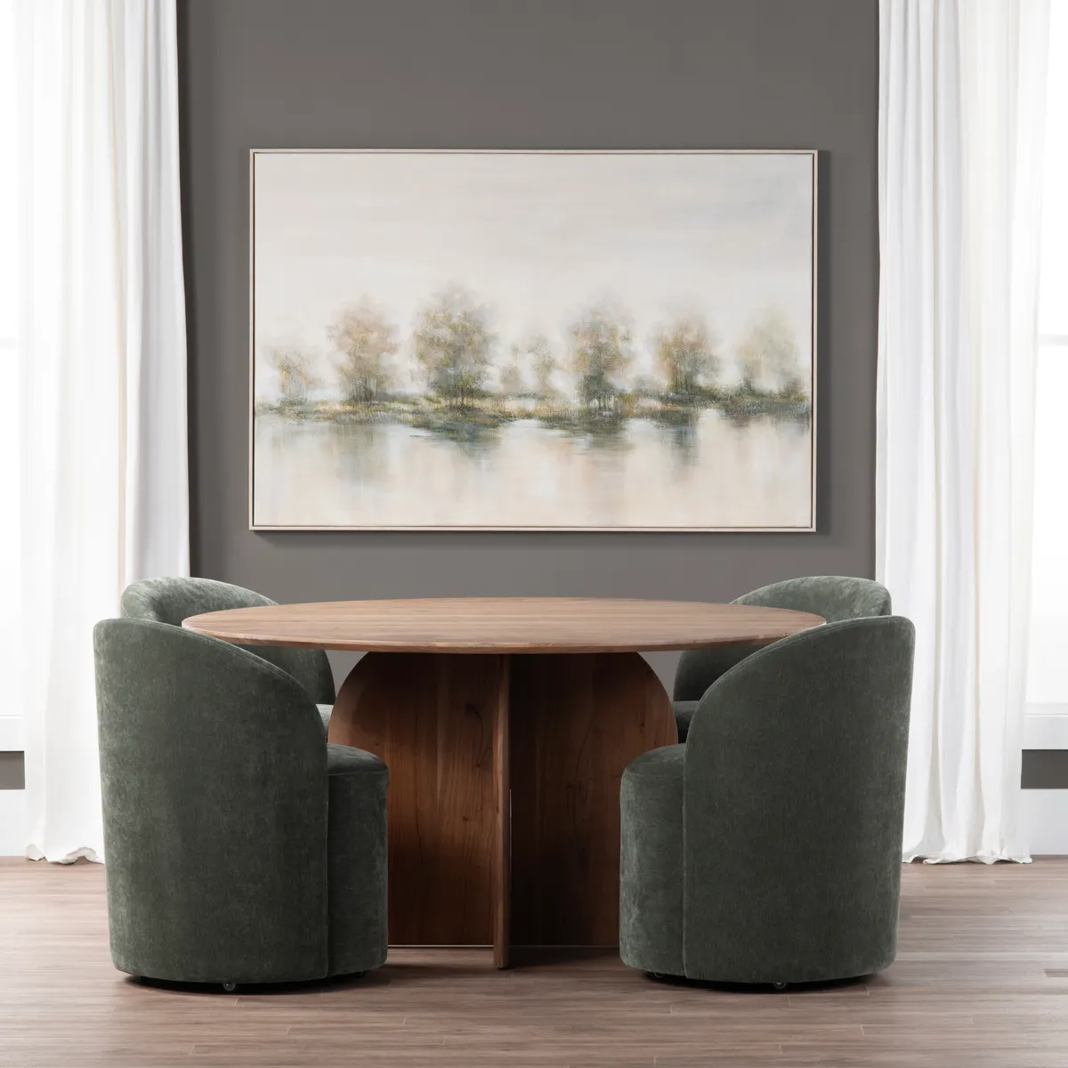 Crestview Collection Evergreen Calm Wall Art