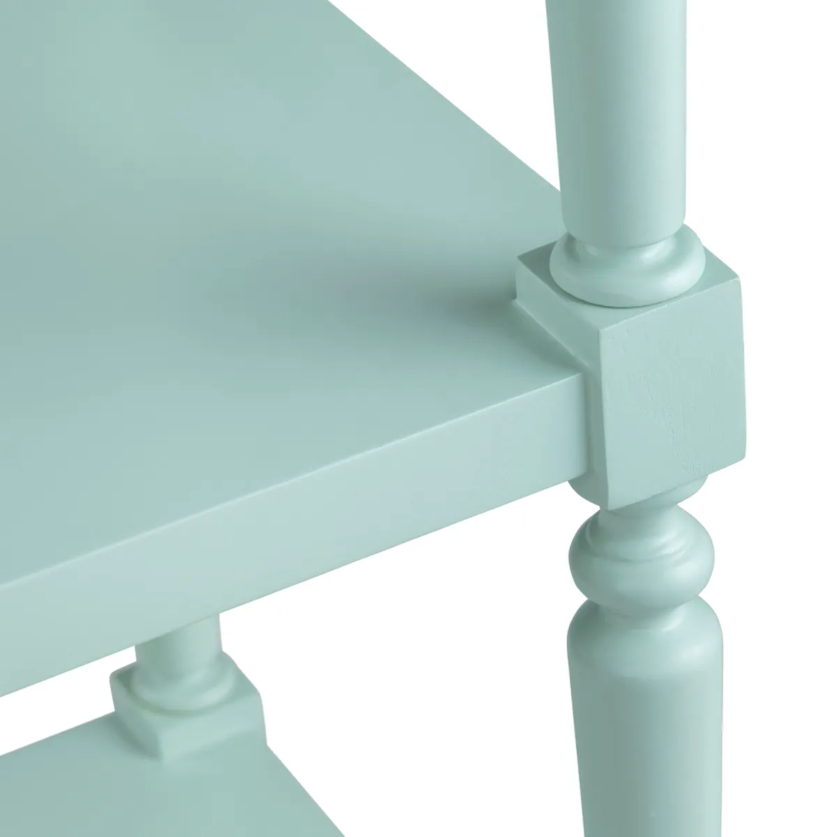 Crestview Collection Evermore 5 Shelf Turquoise Etagere - Image 4