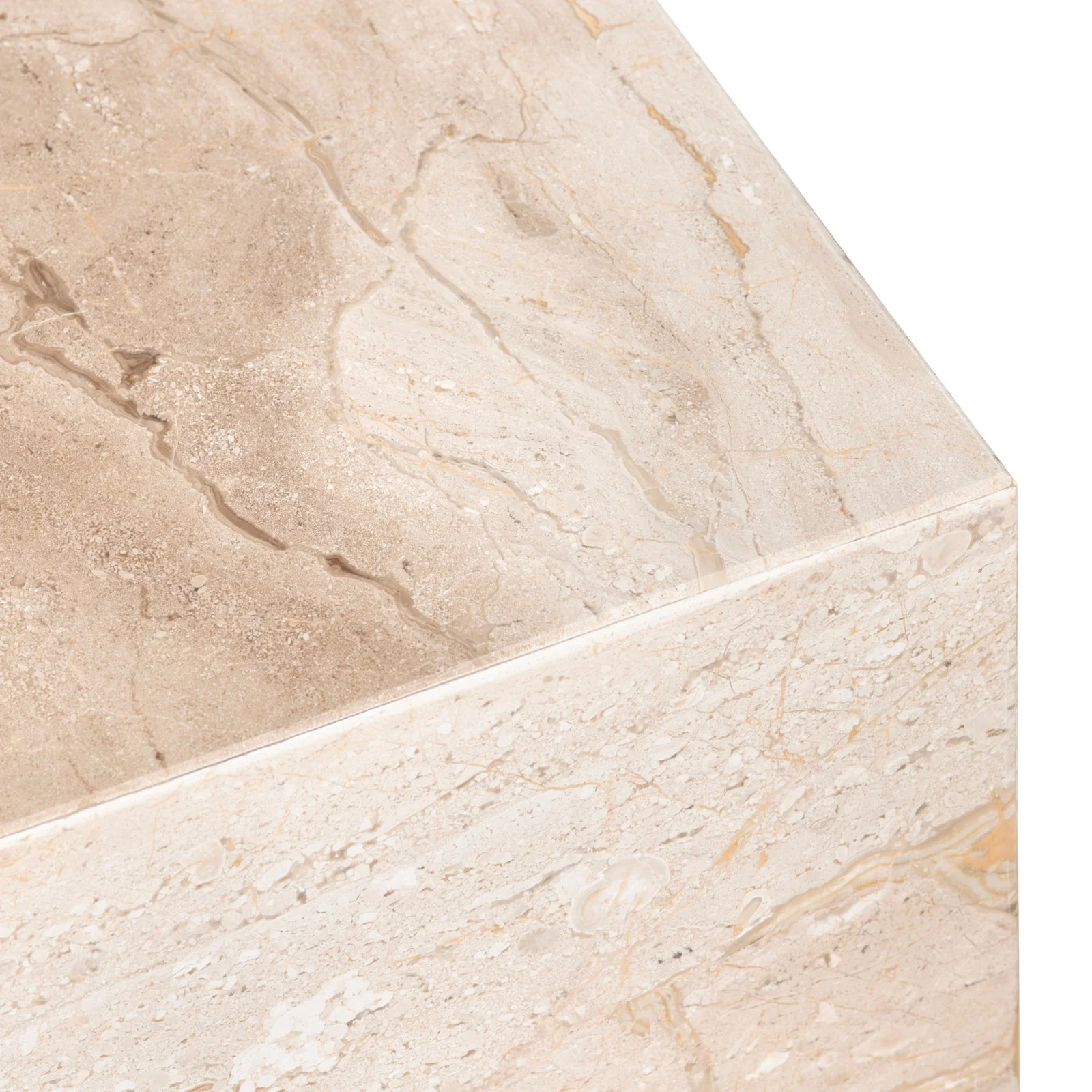 Crestview Collection Florence Dyna Marble End Table - Image 3