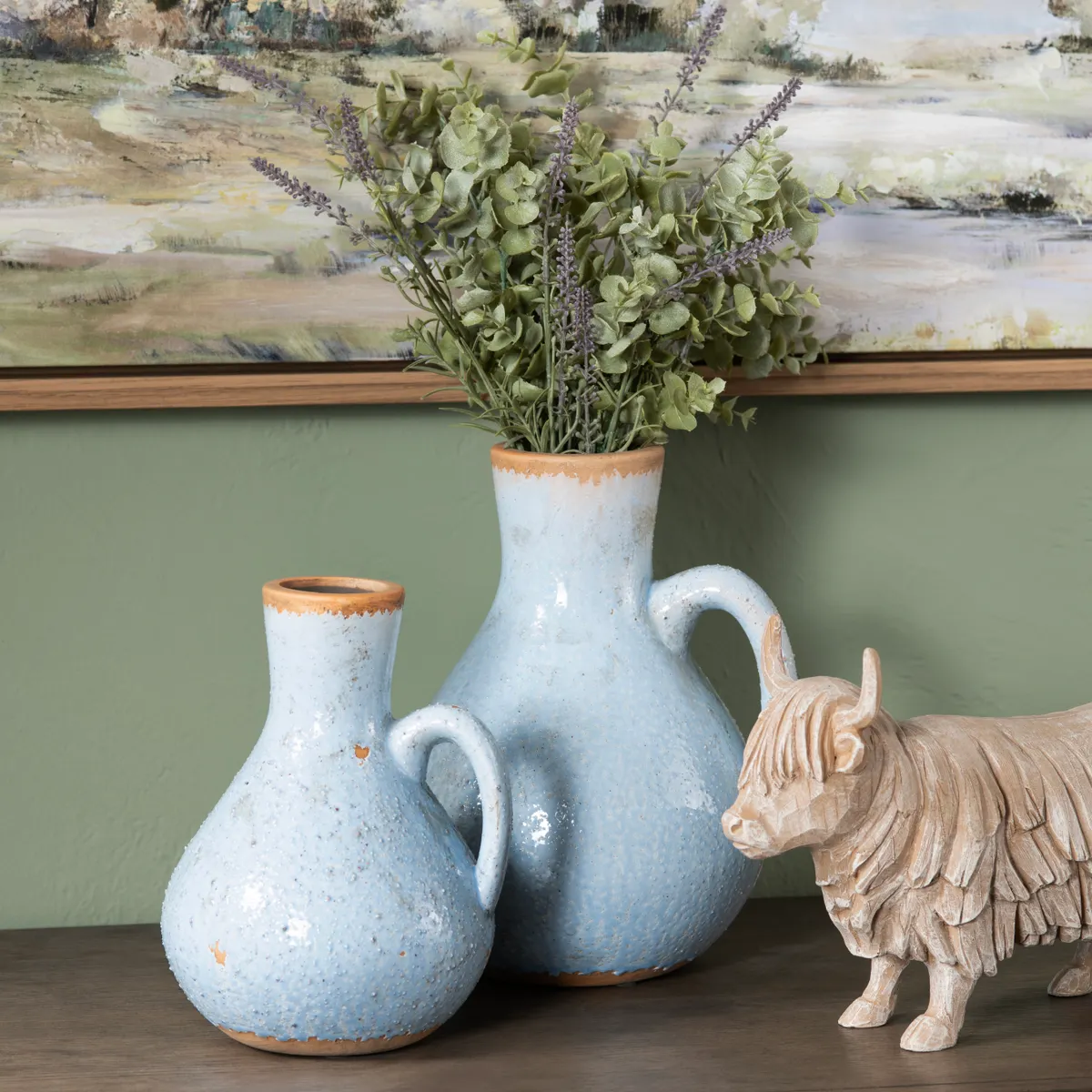 Crestview Collection Fox Jugs ~ Set Of 2