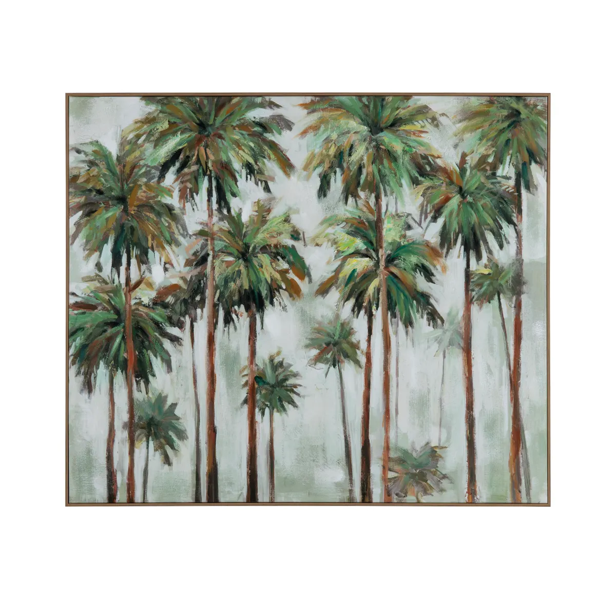 Crestview Collection Fresno Tropical Palm Trees Wall Art - Image 2