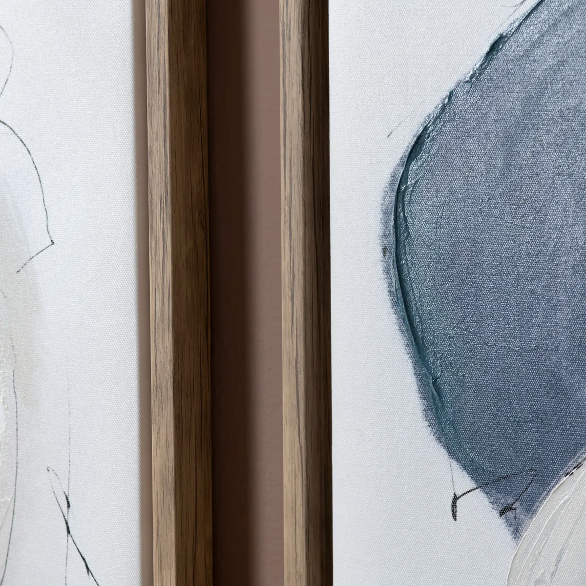 Crestview Collection Geneva Abstract Paintings Wall Art ~ Set Of 4 - Image 4