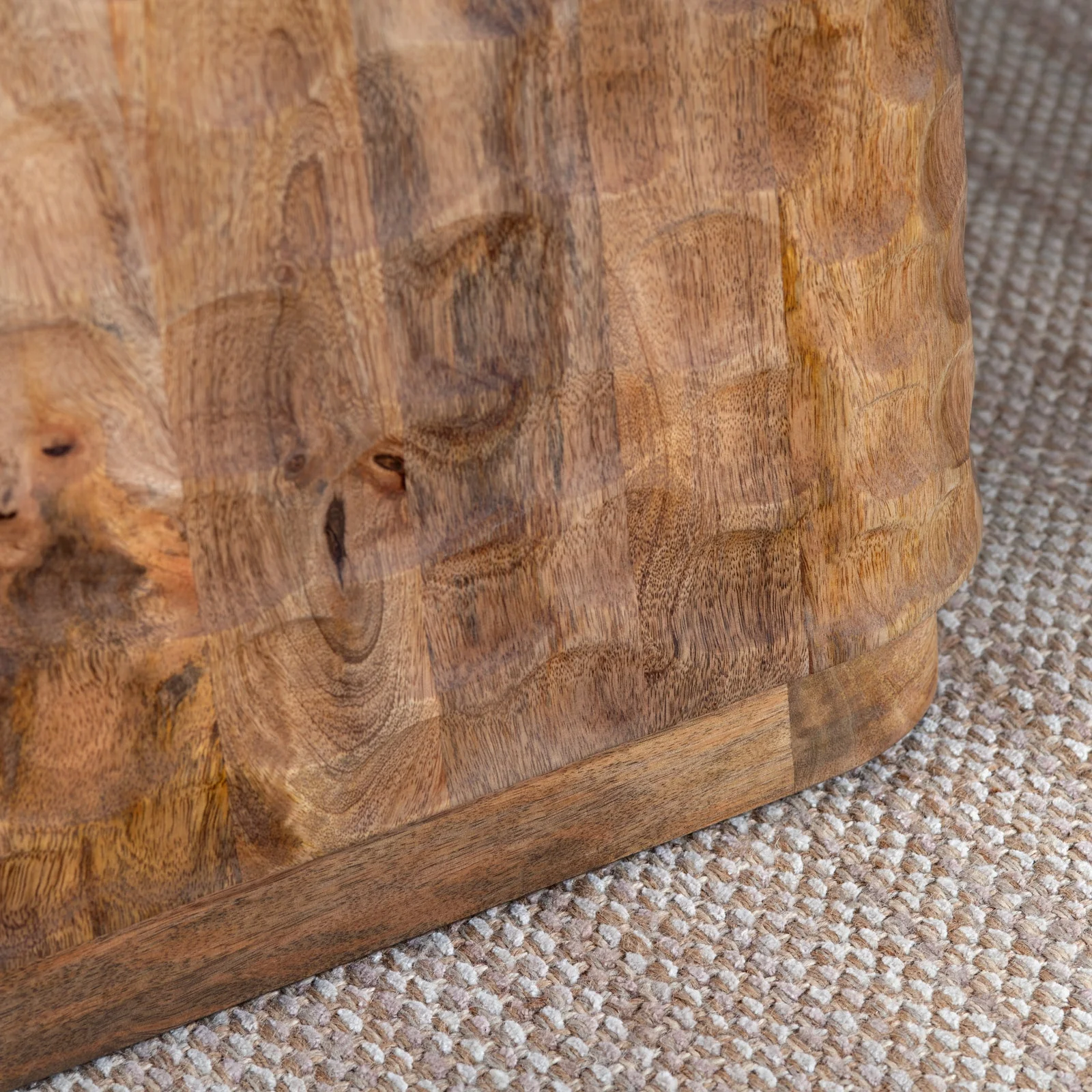 Crestview Collection Gibson Mango Wood Coffee Table - Image 4