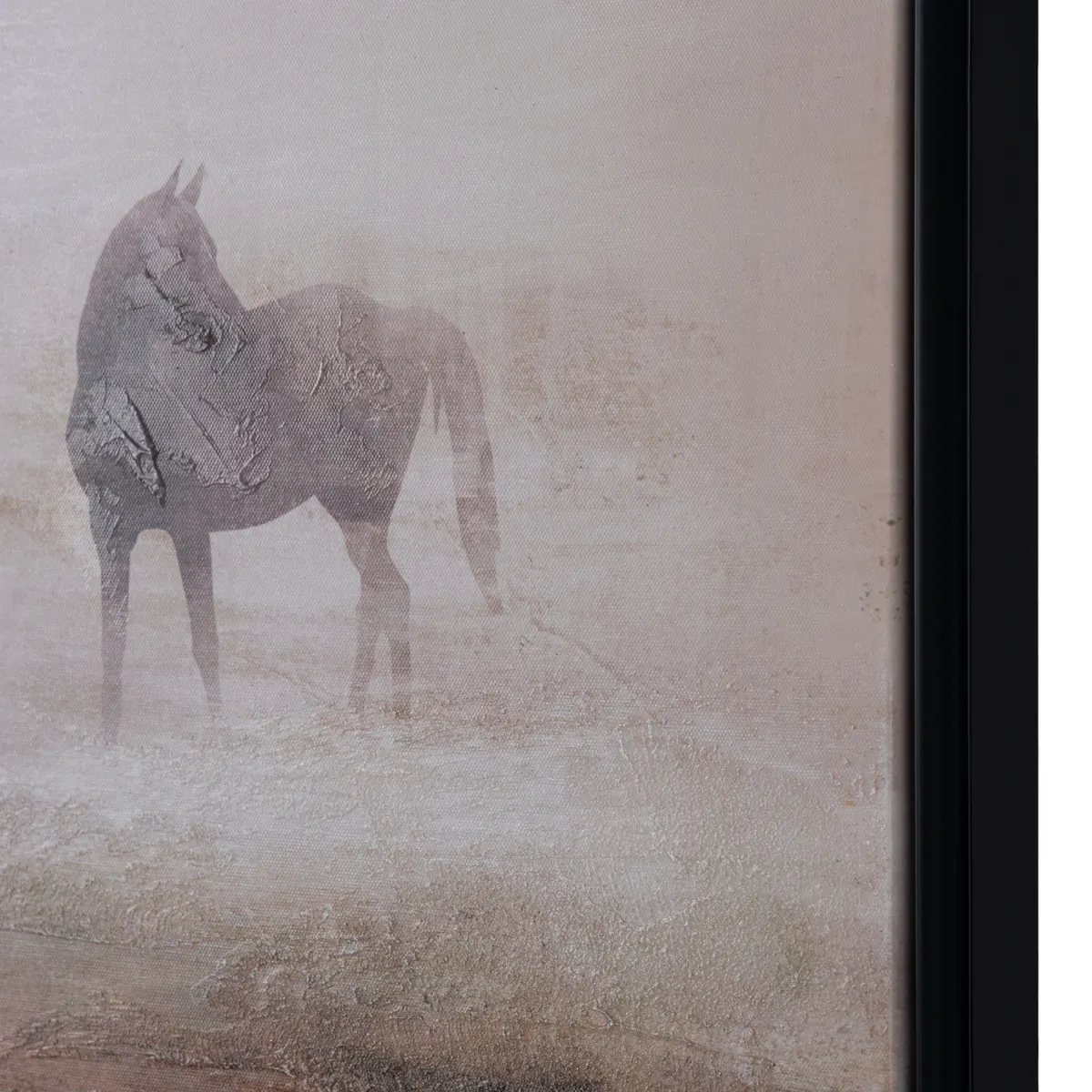 Crestview Collection Grazing Stallions Canvas Wall Art - Image 2
