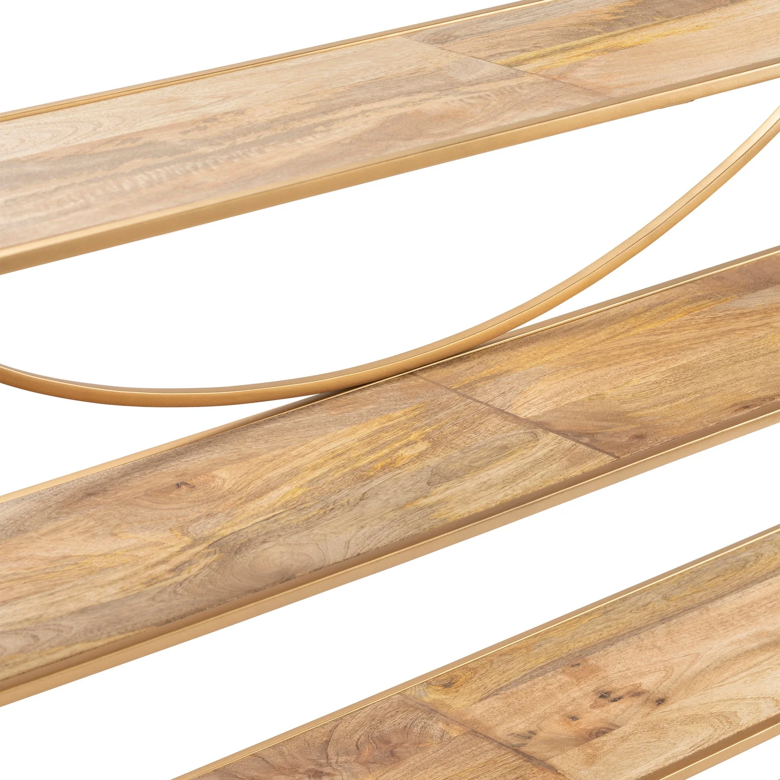 Crestview Collection Hammond Mango Wood Console Table - Image 3