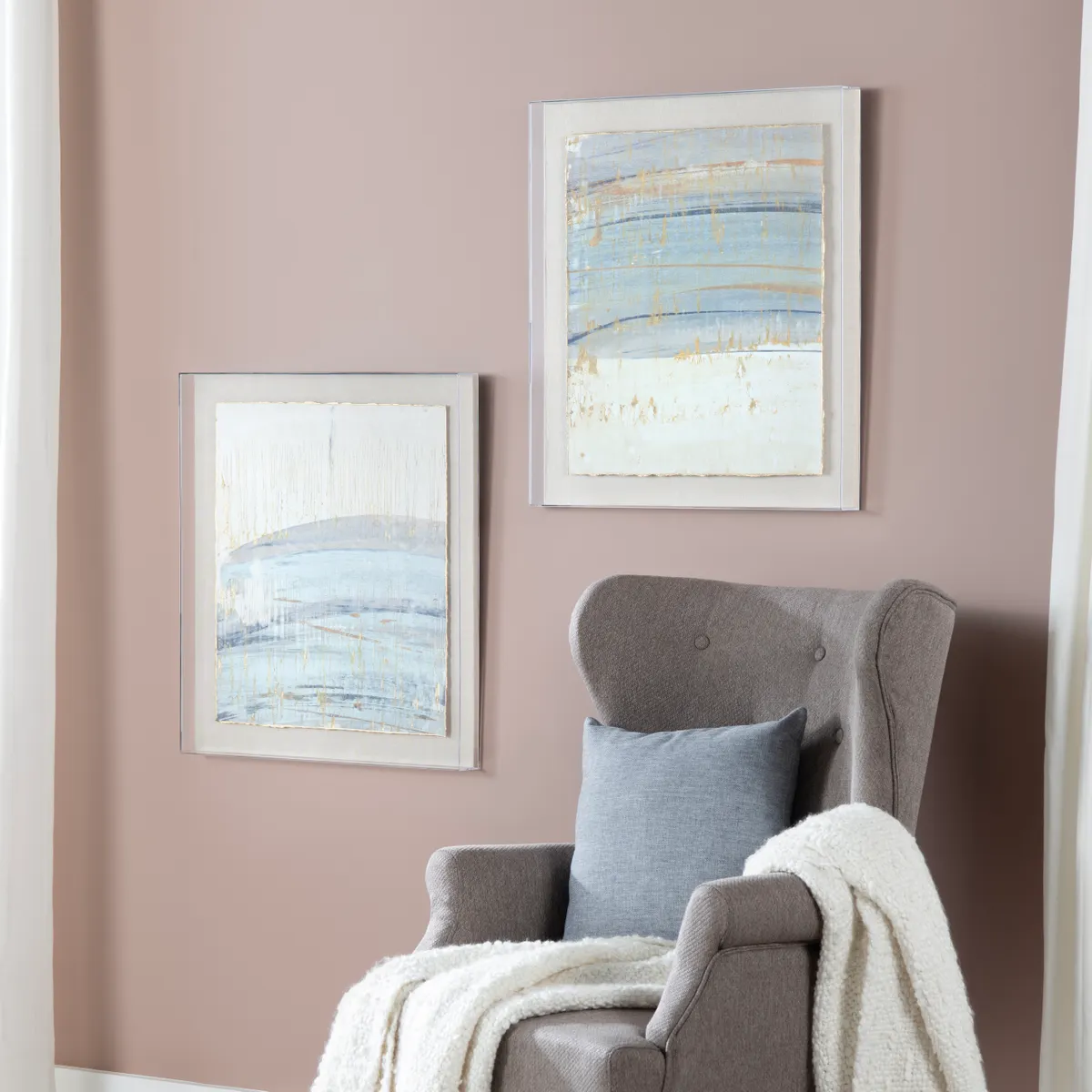 Crestview Collection Hanson 2 Wall Art - Image 2