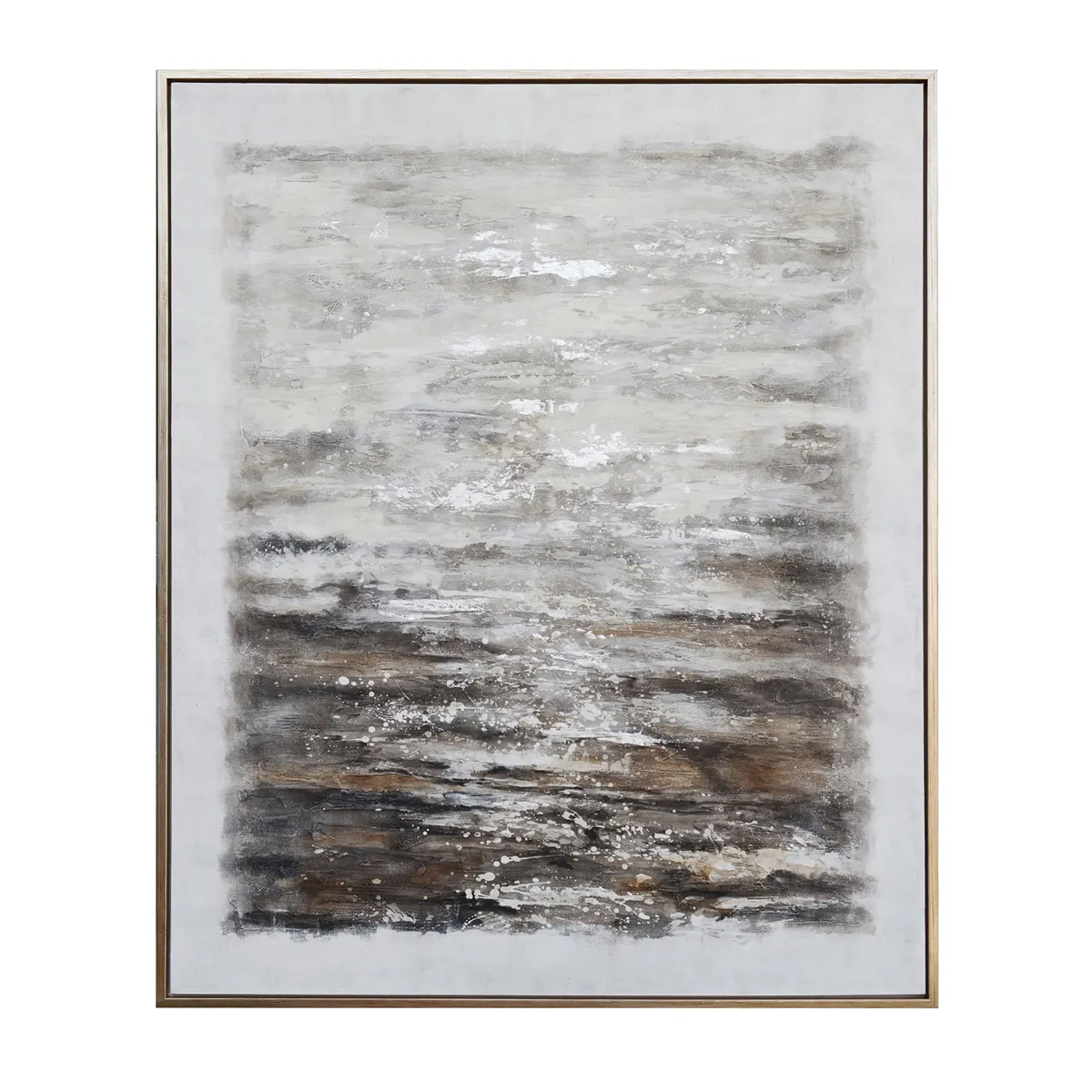 Crestview Collection Harding Waves At Sea Wall Art