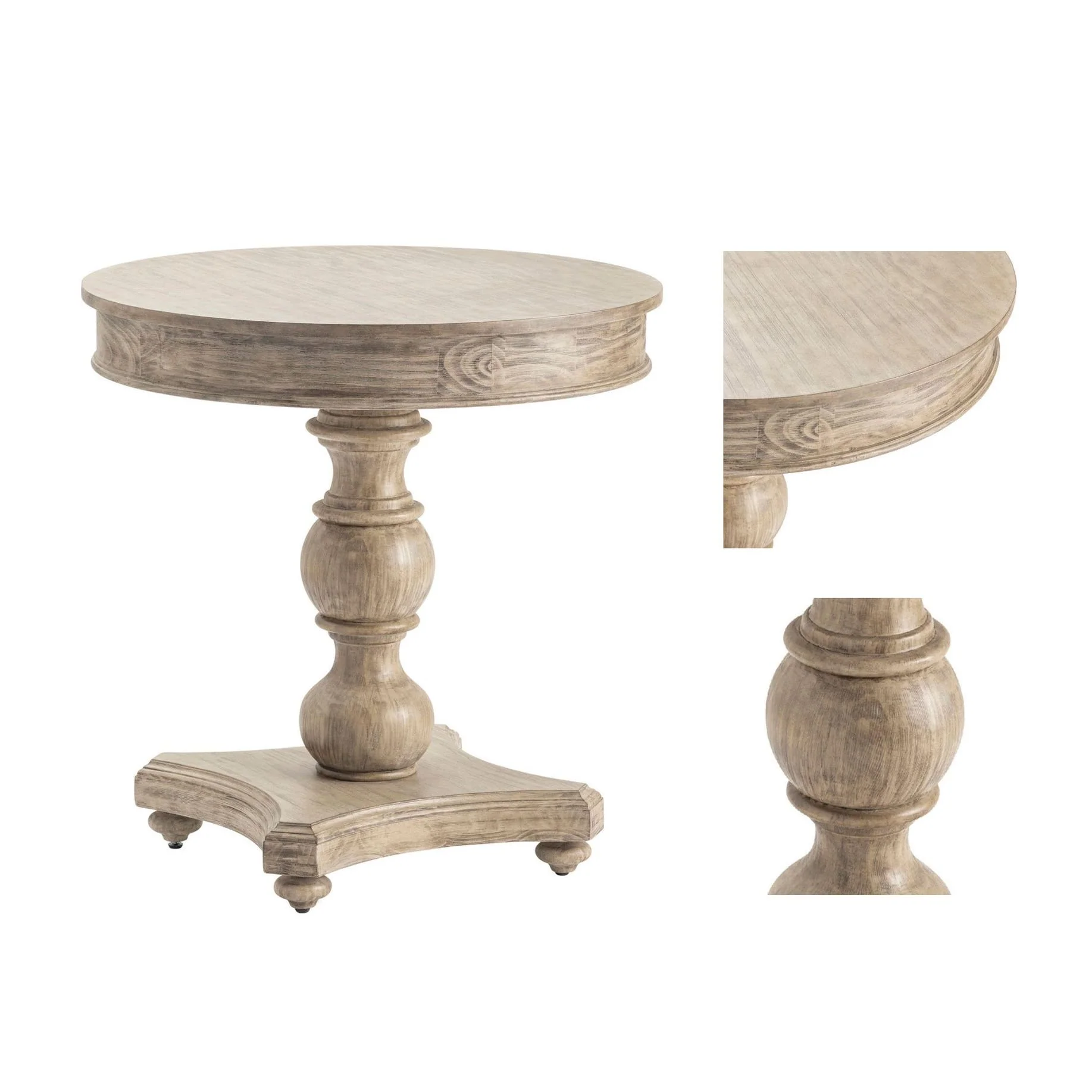 Crestview Collection Hawthorne Estate Round Accent Table - Image 2