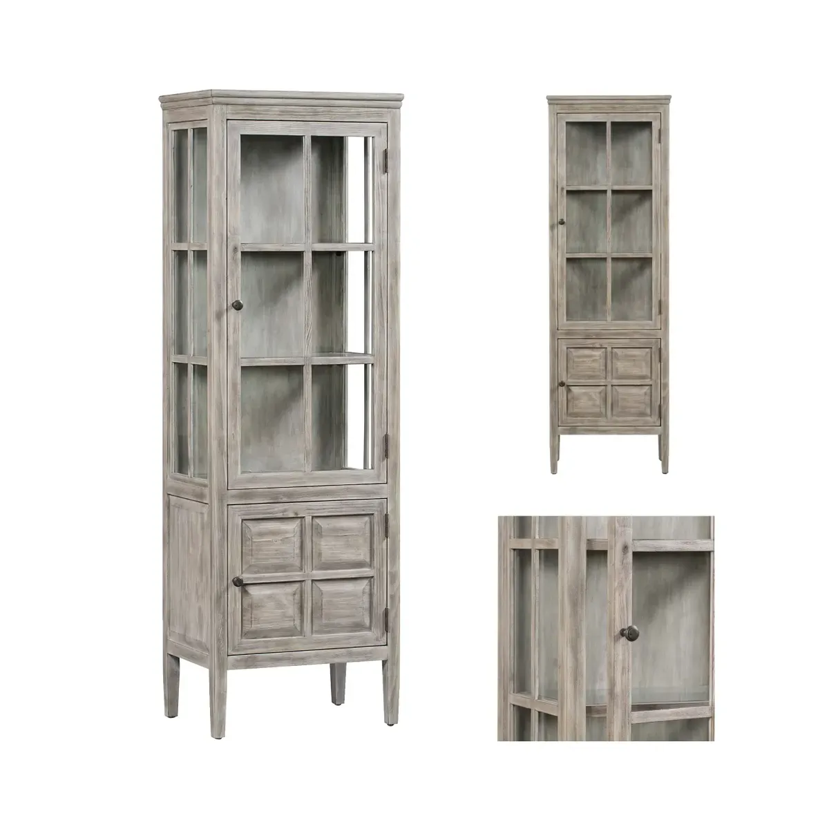 Crestview Collection Hawthorne Estate Curio Cabinet - Image 5