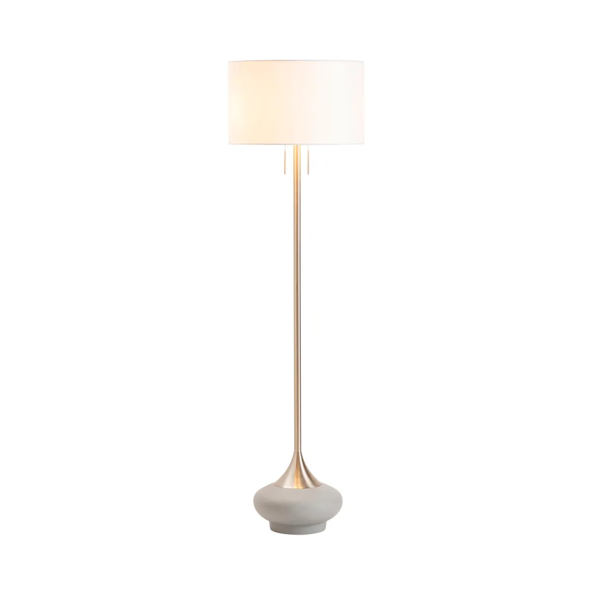 Crestview Collection Hayden Orb Shaped Base Floor Lamp - Image 2