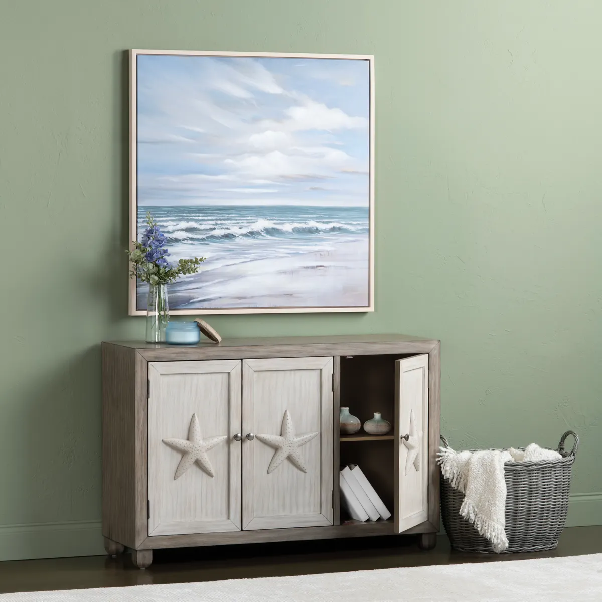 Crestview Collection Haywood Seaside Wall Art