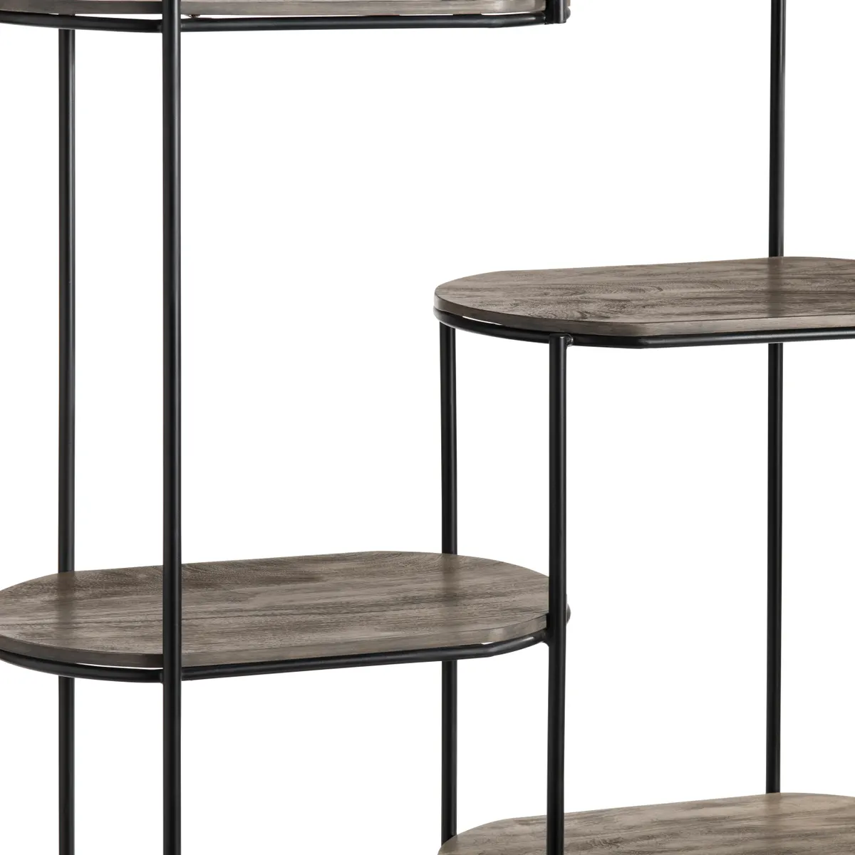 Crestview Collection Henderson Mango Wood Etagere - Image 3