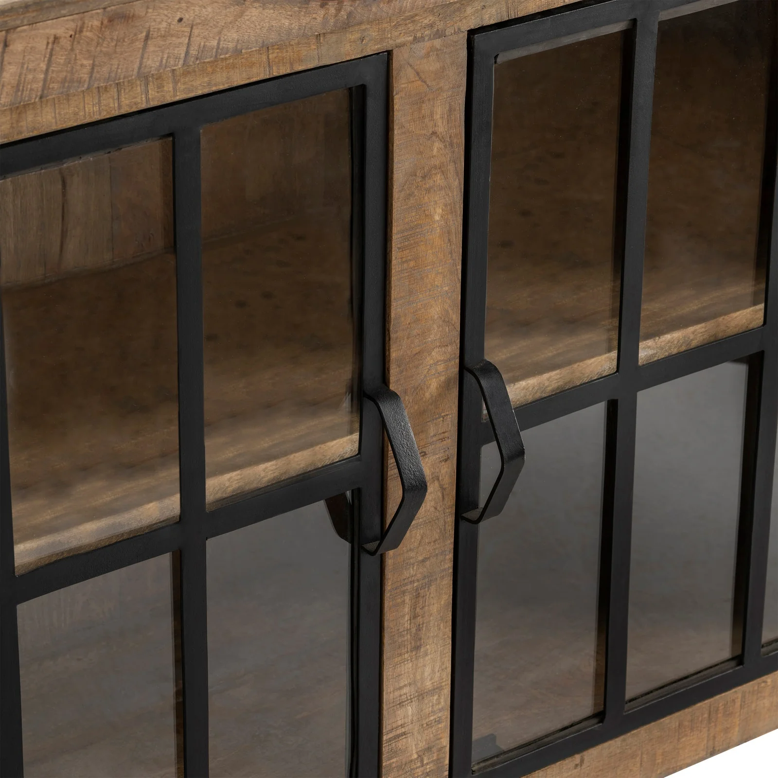 Crestview Collection Hillside Distressed Rustic Cabinet - Image 4